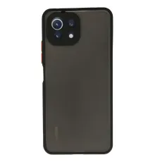 Xiaomi Mİ 11 Lite Kılıf Montreal Silikon Kapak - Siyah
