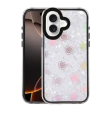 Apple iPhone 16 Lumi Desenli Kapak - Siyah