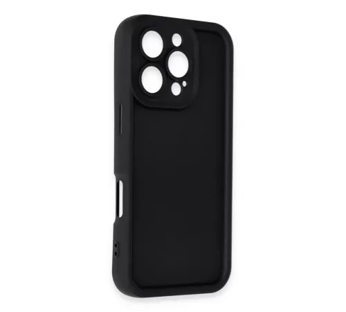 Apple iPhone 16 Pro Max Kılıf Viera Silikon - Siyah