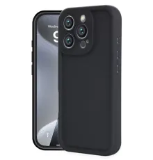 Apple iPhone 16 Pro Max Kılıf Viera Silikon - Siyah