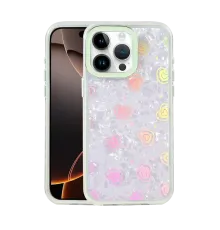 Apple iPhone 16 Pro Lumi Desenli Kapak - Yeşil