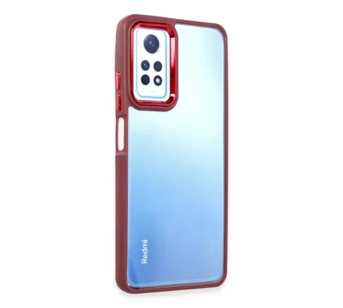 Xiaomi Redmi Note 12 Pro 4G Kılıf Dora Kapak - Kırmızı