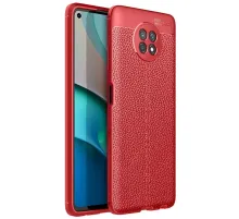 Xiaomi Redmi Note 9 5G Kılıf Auto Focus Kapak - Kırmızı