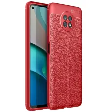 Xiaomi Redmi Note 9 5G Kılıf Auto Focus Kapak - Kırmızı
