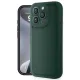 Apple iPhone 16 Pro Max Kılıf Viera Silikon - Koyu Yeşil