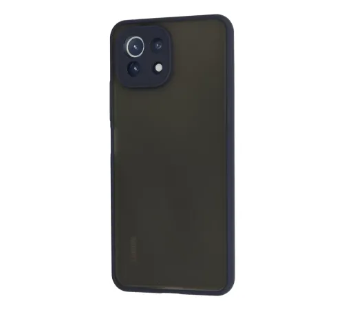 Xiaomi Mİ 11 Lite Kılıf Montreal Silikon Kapak - Lacivert
