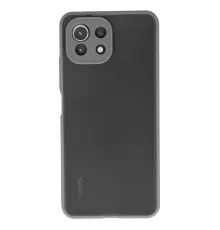Xiaomi Mİ 11 Lite Kılıf Montreal Silikon Kapak - Gri