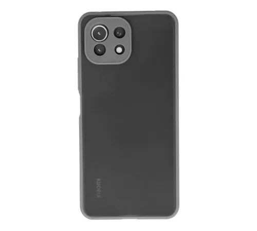 Xiaomi Mİ 11 Lite Kılıf Montreal Silikon Kapak - Gri