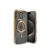 Apple iPhone 15 Pro Kılıf Kross Magneticsafe Kapak - Gold
