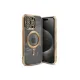 Apple iPhone 15 Pro Kılıf Kross Magneticsafe Kapak - Gold