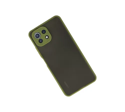 Xiaomi Mİ 11 Lite Kılıf Montreal Silikon Kapak - Açık Yeşil