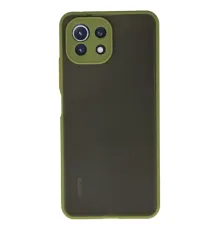 Xiaomi Mİ 11 Lite Kılıf Montreal Silikon Kapak - Açık Yeşil