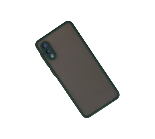 Samsung Galaxy A02 Kılıf Montreal Silikon Kapak - Yeşil