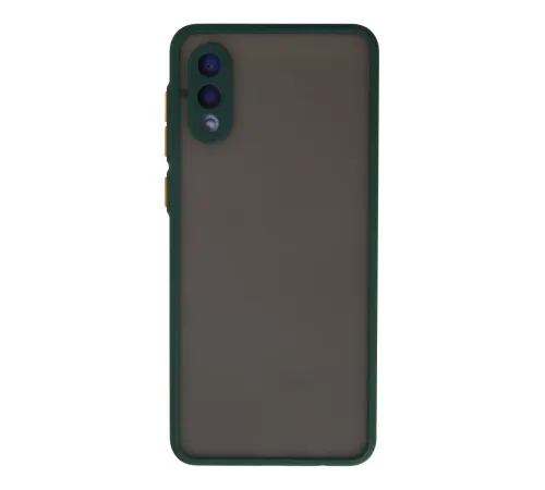 Samsung Galaxy A02 Kılıf Montreal Silikon Kapak - Yeşil