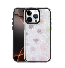 Apple iPhone 16 Pro Max Lumi Desenli Kapak - Siyah