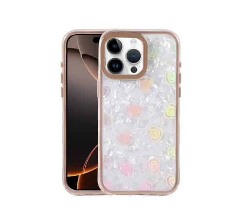 Apple iPhone 16 Pro Max Lumi Desenli Kapak - Çöl Titanyum