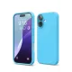 Apple iPhone 16 Kılıf Nano içi Kadife Silikon - Mavi