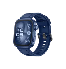 Huawei Fit 4 Nova Silikon Kordon - Lacivert
