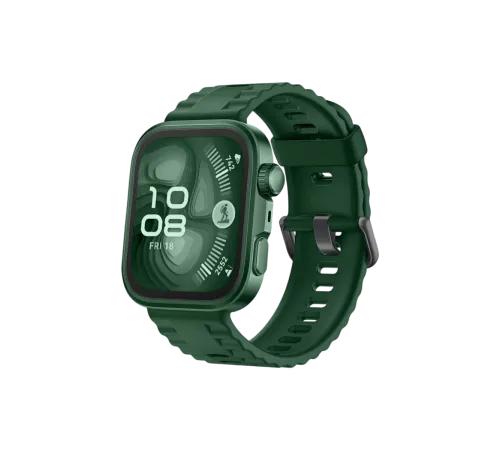 Huawei Fit 4 Nova Silikon Kordon - Koyu Yeşil