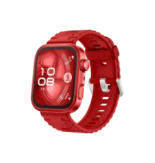 Huawei Fit 4 Nova Silikon Kordon - Kırmızı