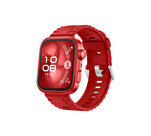 Huawei Fit 4 Nova Silikon Kordon - Kırmızı