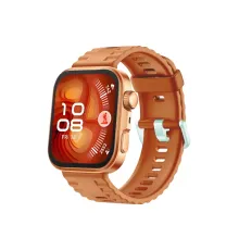 Huawei Fit 4 Nova Silikon Kordon - Turuncu