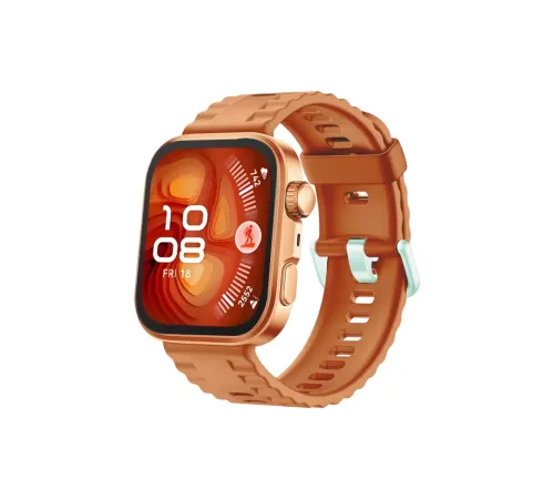 Huawei Fit 4 Nova Silikon Kordon - Turuncu