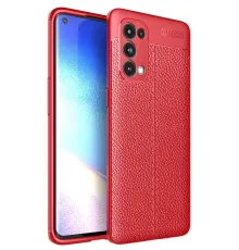 Reno 5 Pro Kılıf Auto Focus Kapak - Kırmızı