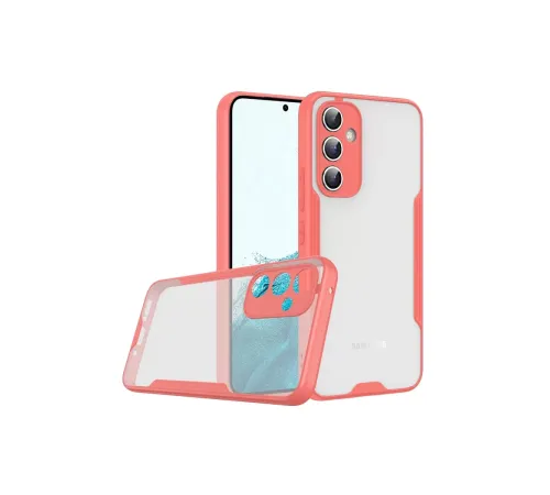 Samsung Galaxy A24 4G Kılıf Platin Silikon - Pembe