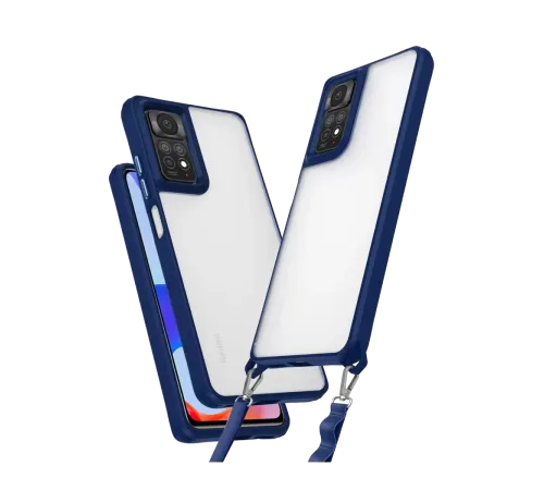 Xiaomi Redmi Note 11 Pro Kılıf Penta Silikon Kılıf - Lacivert