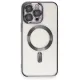 Apple iPhone 15 Pro Kılıf Kross Magneticsafe Kapak - Titan Gri