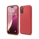 Apple iPhone 16 Plus Kılıf Nano içi Kadife Silikon - Kırmızı