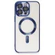 Apple iPhone 15 Pro Kılıf Kross Magneticsafe Kapak - Lacivert