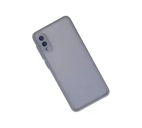 Samsung Galaxy A02 Kılıf Montreal Silikon Kapak - Gri