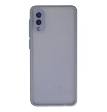 Samsung Galaxy A02 Kılıf Montreal Silikon Kapak - Gri
