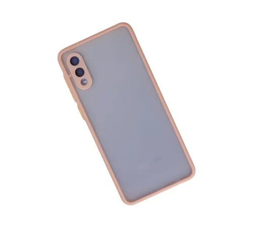 Samsung Galaxy A02 Kılıf Montreal Silikon Kapak - Pembe