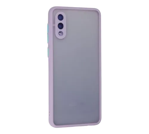 Samsung Galaxy A02 Kılıf Montreal Silikon Kapak - Mor