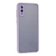 Samsung Galaxy A02 Kılıf Montreal Silikon Kapak - Mor