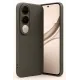 Vivo V50 Lite 4G Auto Focus Karbon Kapak - Kahverengi