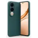 Vivo V50 Lite 4G Auto Focus Karbon Kapak - Koyu Yeşil