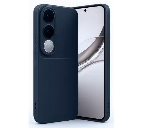 Vivo V50 Lite 4G Auto Focus Karbon Kapak - Lacivert