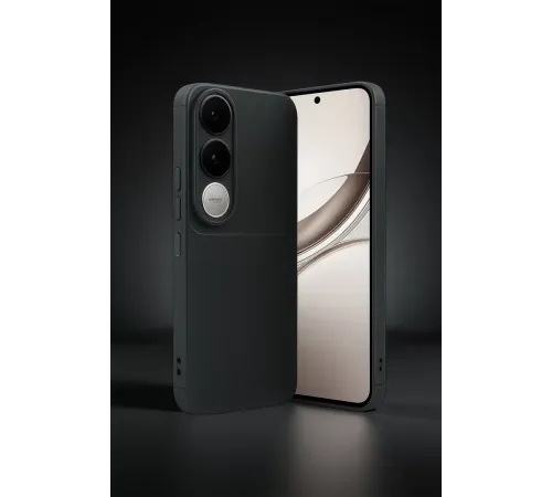 Vivo V50 Lite 4G Auto Focus Karbon Kapak - Siyah