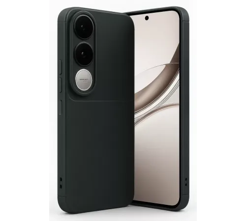 Vivo V50 Lite 4G Auto Focus Karbon Kapak - Siyah
