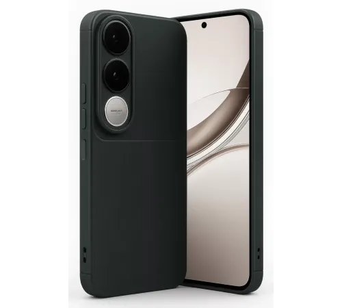 Vivo V50 Lite 4G Auto Focus Karbon Kapak - Siyah