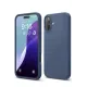 Apple iPhone 16 Plus Kılıf Nano içi Kadife Silikon - Lacivert