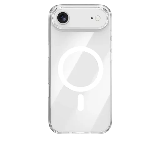 Apple iPhone 17 Air Kılıf Pc Real Magsafe Kapak - Şeffaf