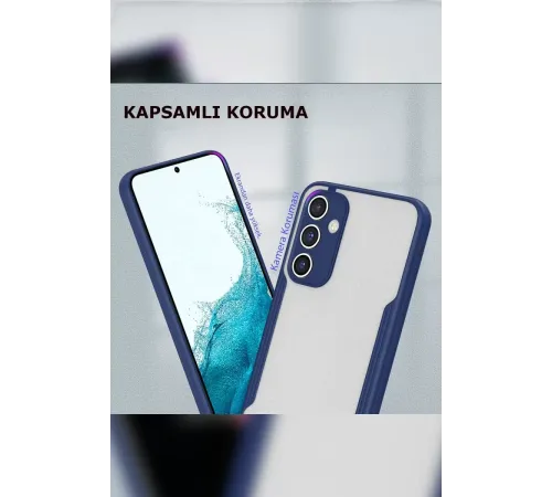 Samsung Galaxy A24 4G Kılıf Platin Silikon - Lila