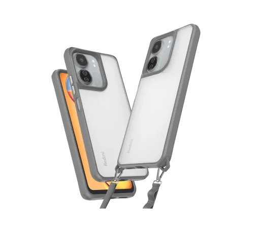 Xiaomi Redmi 13C Kılıf Penta Silikon Kılıf - Titan Gri
