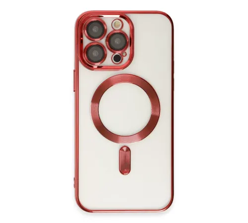 Apple iPhone 15 Pro Max Kılıf Kross Magneticsafe Kapak - Kırmızı