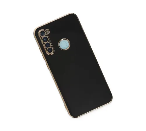 Xiaomi Redmi Note 8 Kılıf Volet Silikon - Siyah